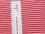 Jersey Campan Rot-weiße Streifen, Baumwolljersey, Ökotex Standard